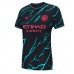 Cheap Manchester City Erling Haaland #9 Third Football Shirt Women 2023-24 Short Sleeve